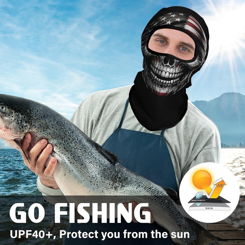 Obacle Balaclava Face Mask Men Women Lightweight for Ski Hunting Cycling Fishing - Image 5